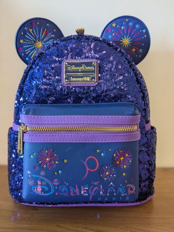 Sac à dos anniversaire 30 ans Disneyland Paris 