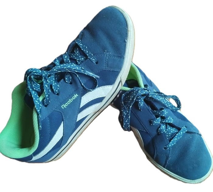 👟 Baskets - bleu et vert - Pointure 37 - Reebok 👟 - photo numéro 3