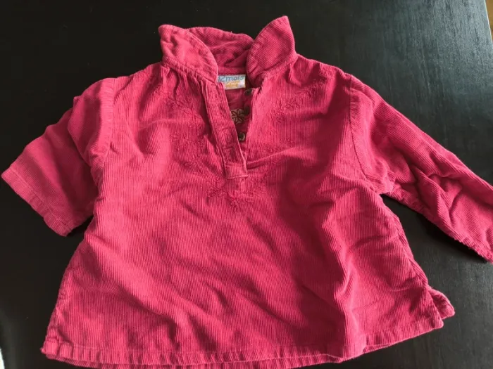 Lot vêtements fille automne hiver 12 mois - photo numéro 3