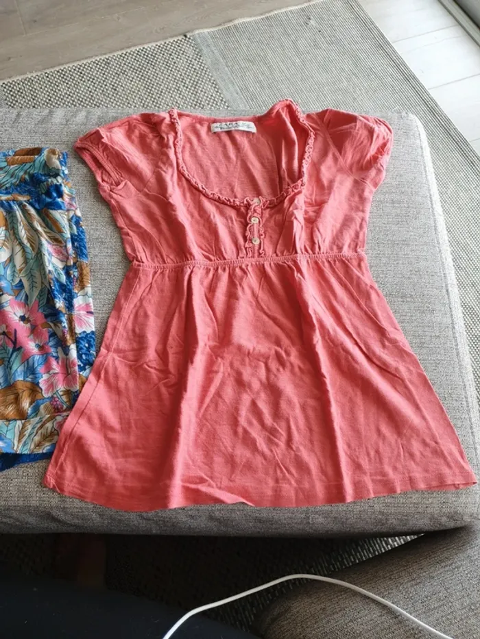 Lot tee shirt et dos nu - photo numéro 2