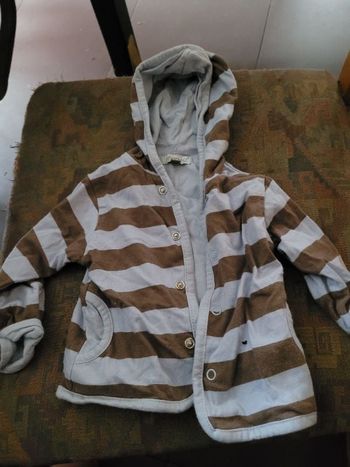 Veste à capuche in extenso 3 mois