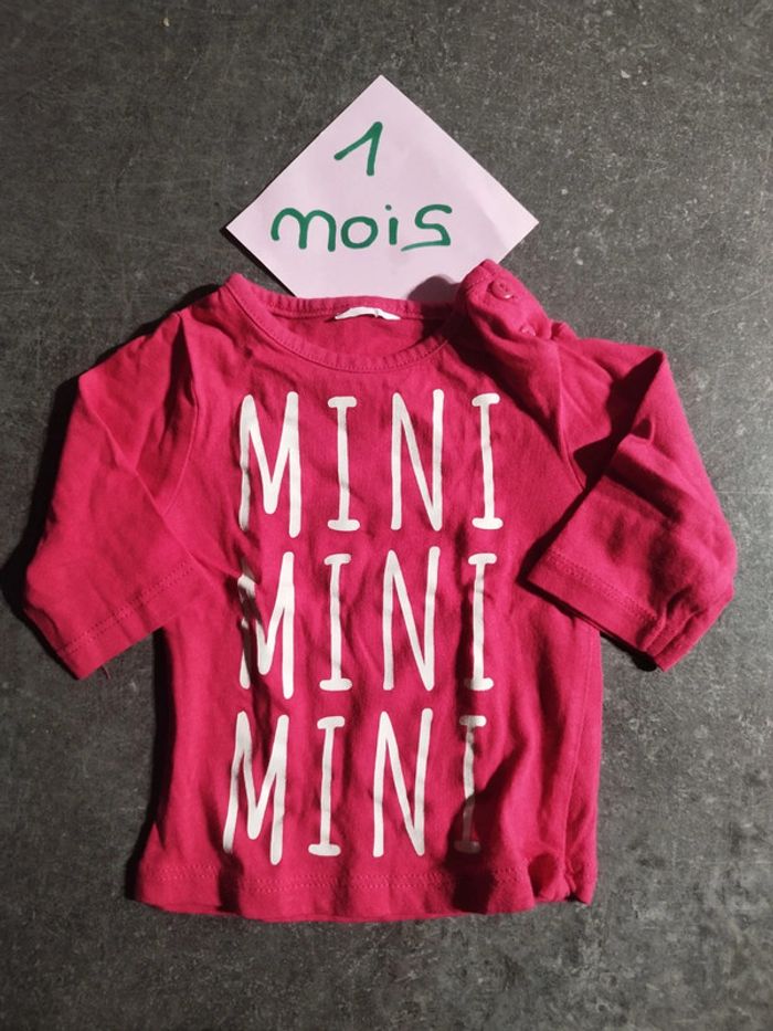 T-shirt "mini" 1 mois