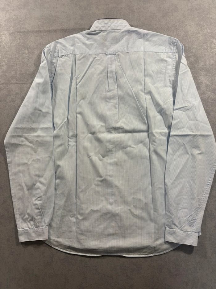 Chemise rayés blanche et Bleu The Kooples Sport Taille M - photo numéro 7