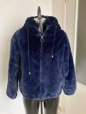 Veste / blouson avec capuche tendance en pilou pilou Jennyfer taille 38/M