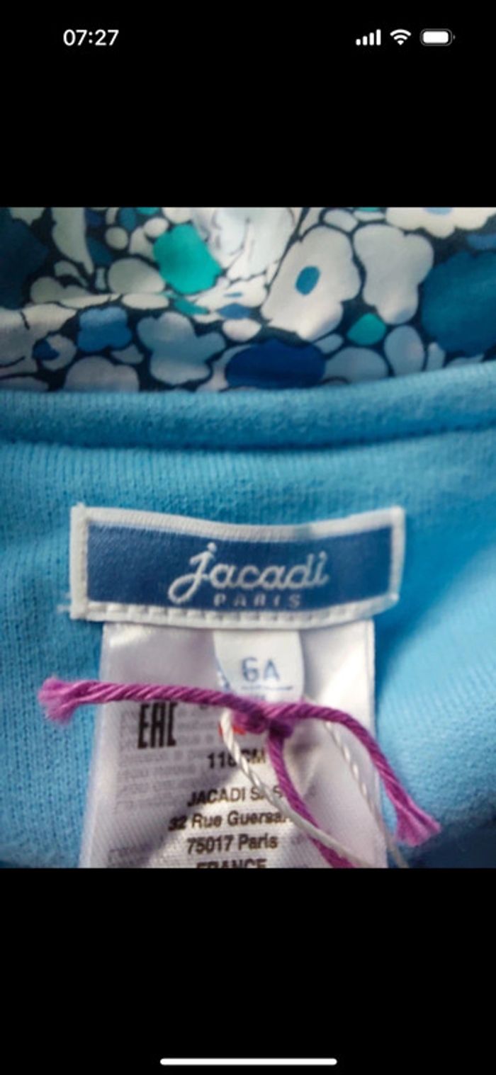 Veste avec capuche Jacadi Liberty taille 6 ans - photo numéro 4