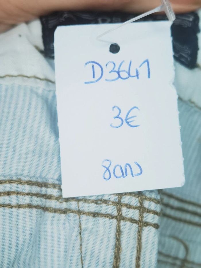 D3641 - short garçon 8 ans - photo numéro 3