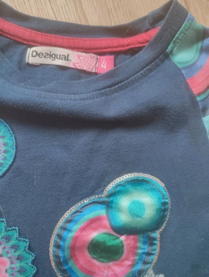 Robe courte desigual 4 ans - photo numéro 3