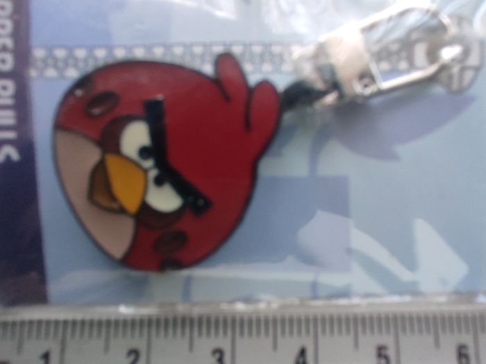 Tirette de fermeture éclair Angry Bords neuf - photo numéro 2