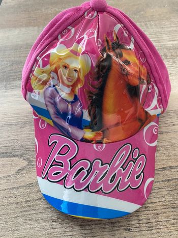 Casquette fille barbie réglage jusqu’à 48cm