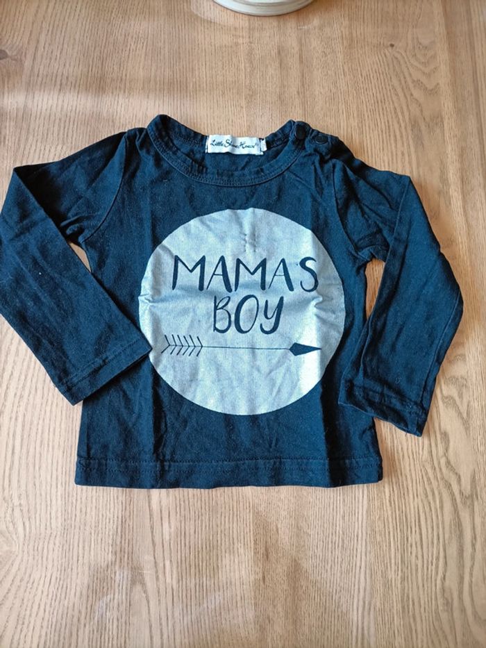 Tee-shirts manches longues bébé garçon 3 mois - photo numéro 12