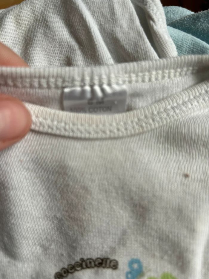 Lot de 15 body taille 6 mous - photo numéro 11