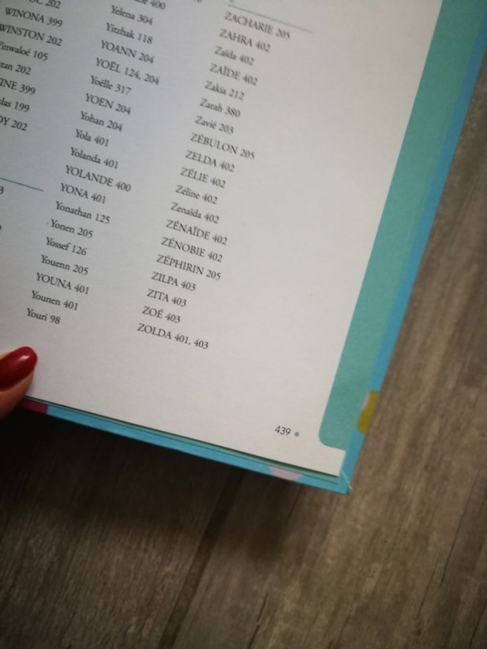 Livre "la bible des prénoms" - photo numéro 3