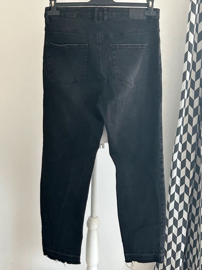 Jean noir Piazza Italia, taille 40, taille haute - photo numéro 3