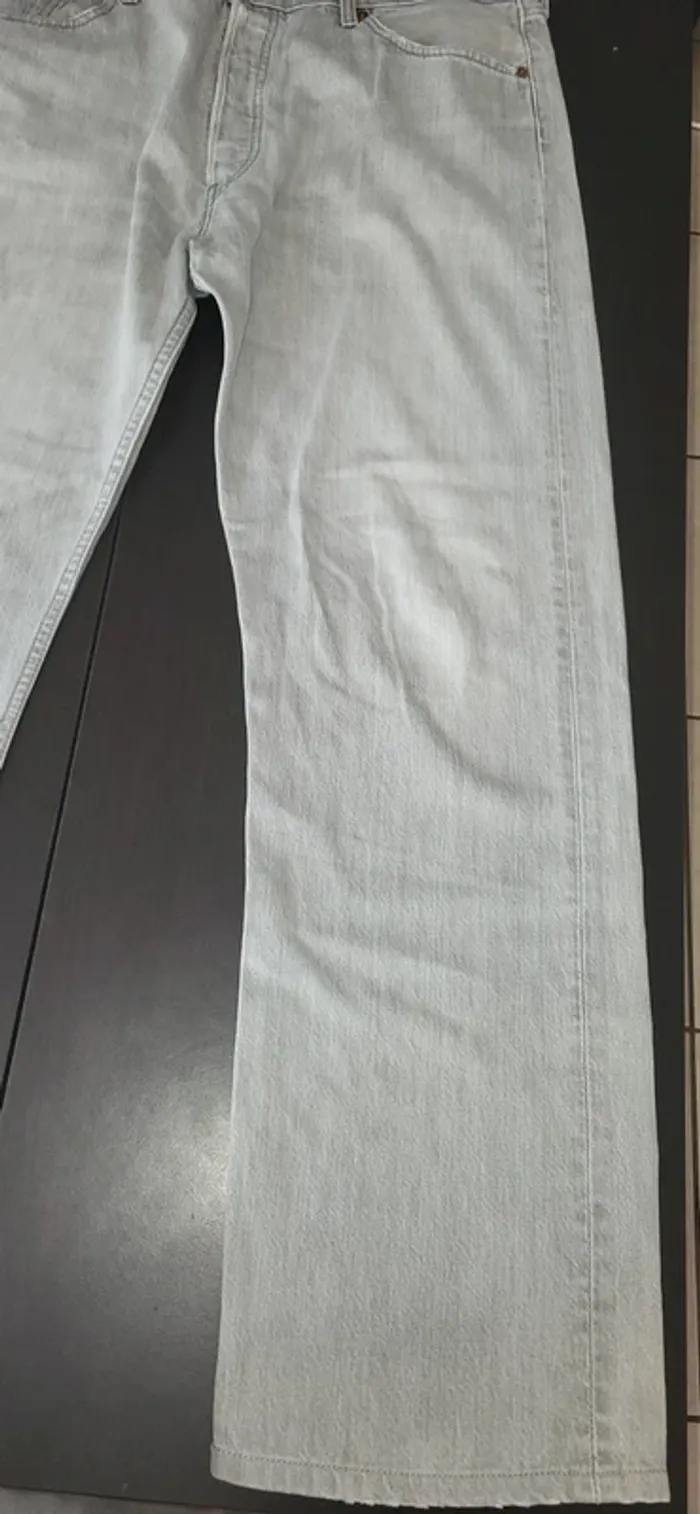 Jean levi's 501 gris homme W36L34 - photo numéro 7