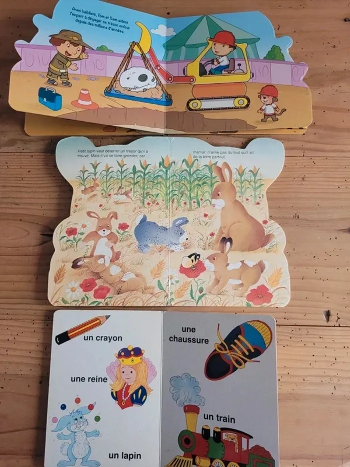 Lot de 3 livres enfants cartonnés - photo numéro 5