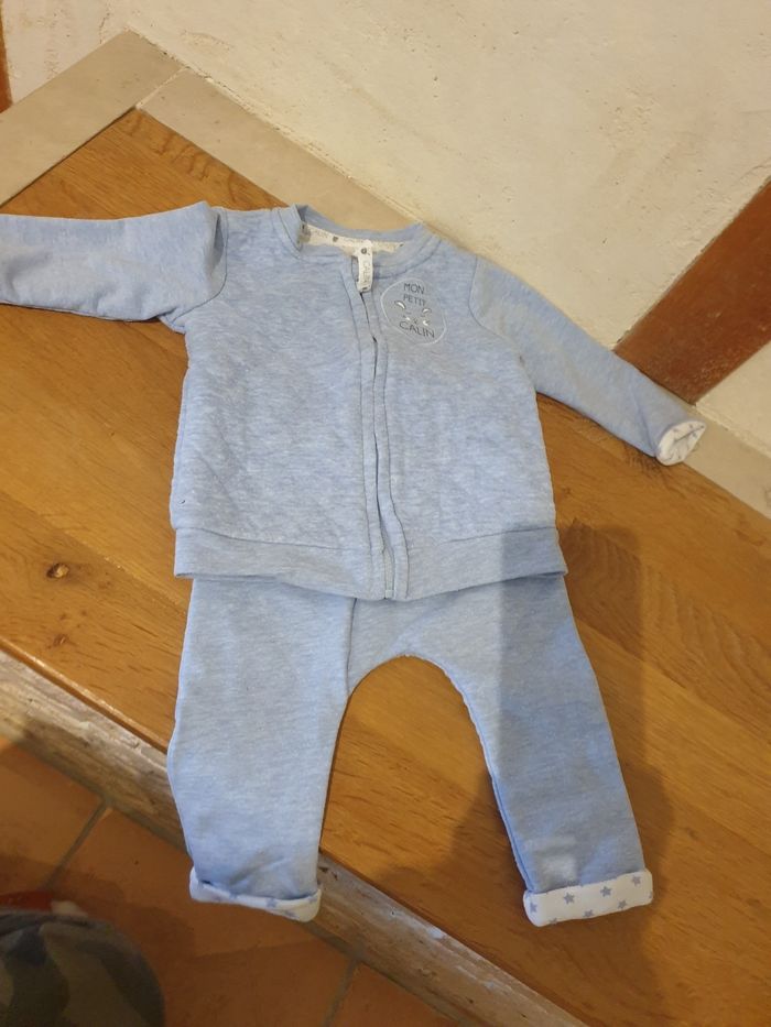 Ensemble bleu lapin - photo numéro 2