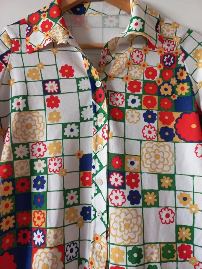 Pull chemise vintage - photo numéro 2