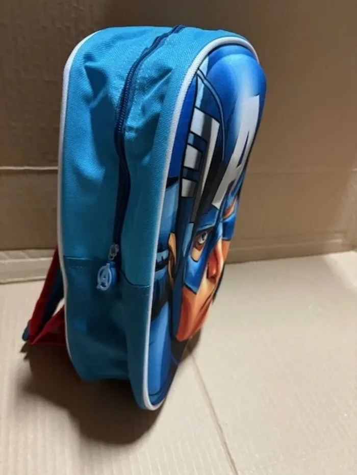 sac a dos enfant avengers captain america 31 x 25 x 10 cm - photo numéro 5