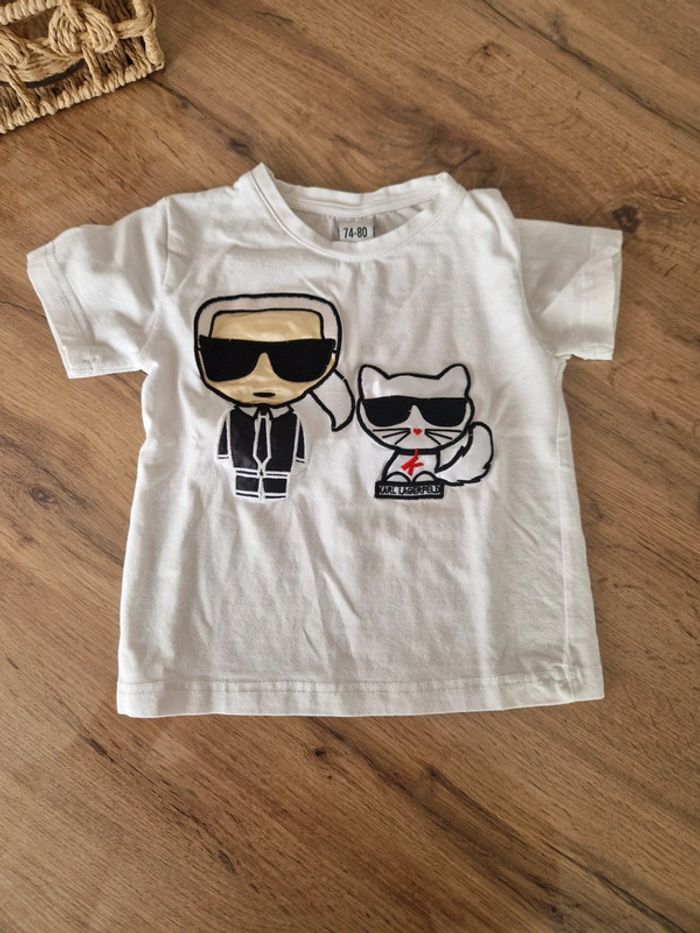 T-shirt blanc 2 ans