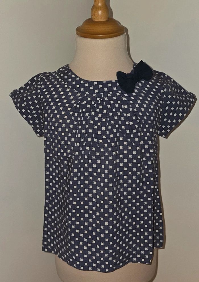Blouse avec noeud Cyrillus 6 ans
