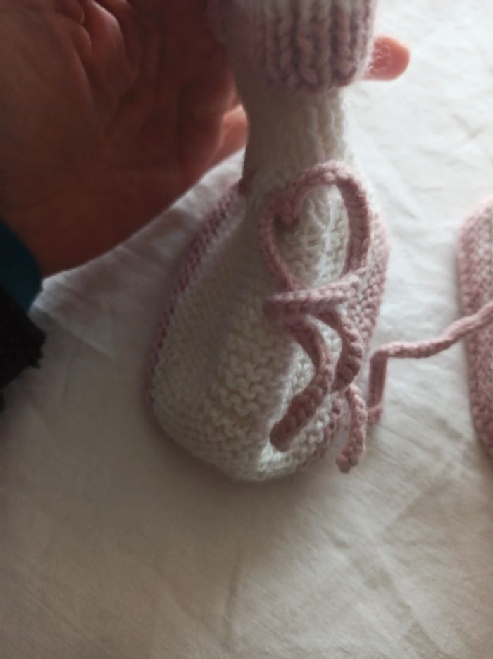 Chaussons en laine - photo numéro 4