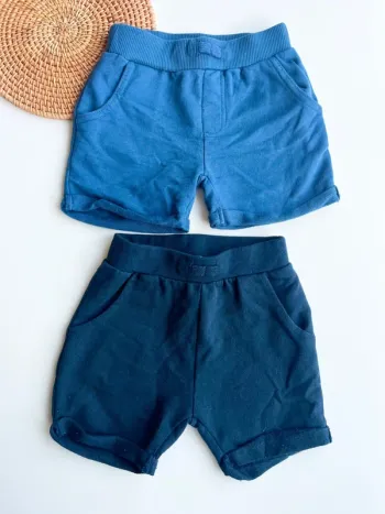 Lot 2 shorts en coton