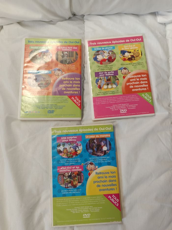 Lot 3 dvd Oui-Oui - photo numéro 3