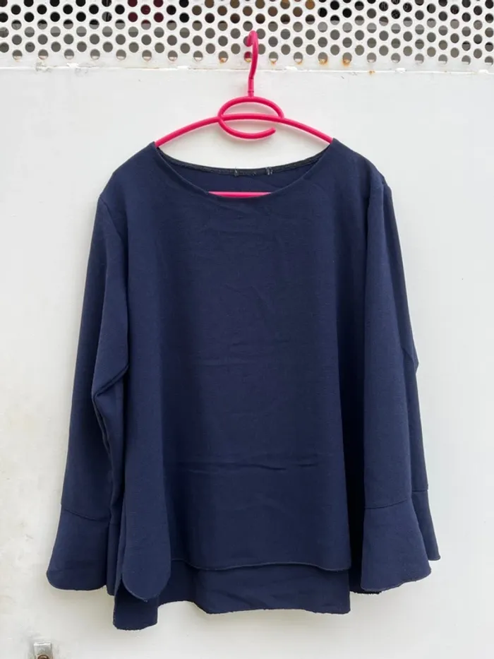 Blouse bleu