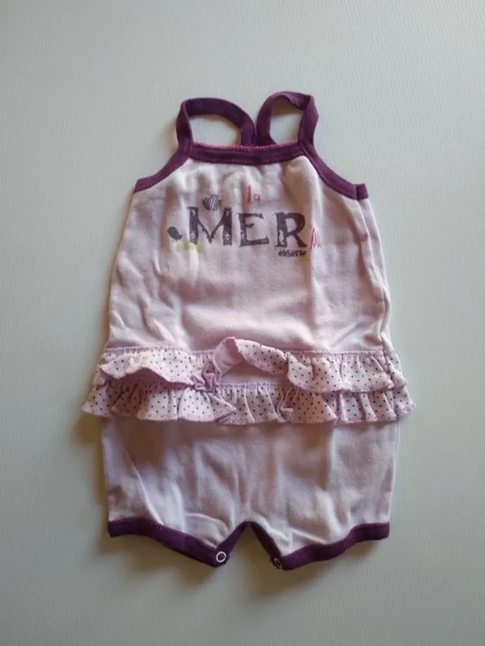 Lot de Petits Bodies été Fille