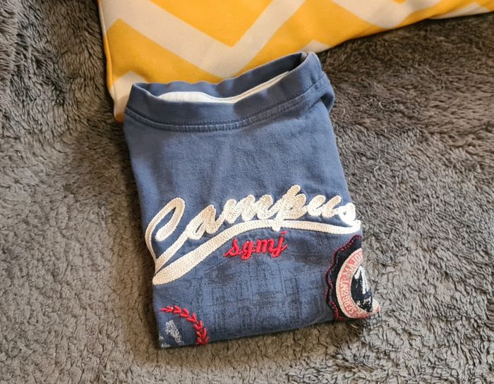 DON - Sweat manches longues bleu garçon taille 3 ans Sergent Major