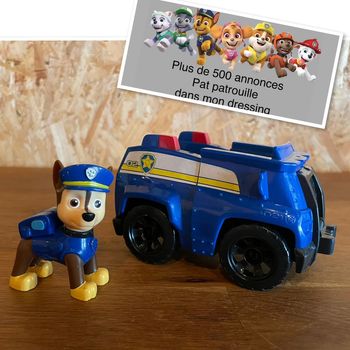 Idée cadeau 🎁 Chase avec son véhicule de la Pat Patrouille