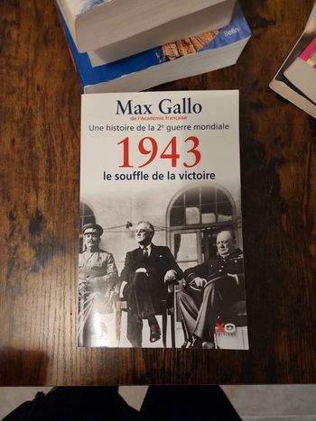 Livre : Max Gallo de l'académie française