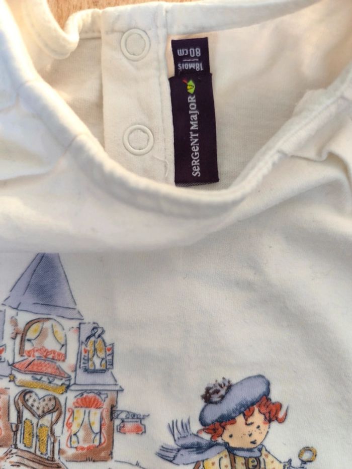 T-shirt manches à longues Sergent Major - 18 mois 80 cm - photo numéro 3