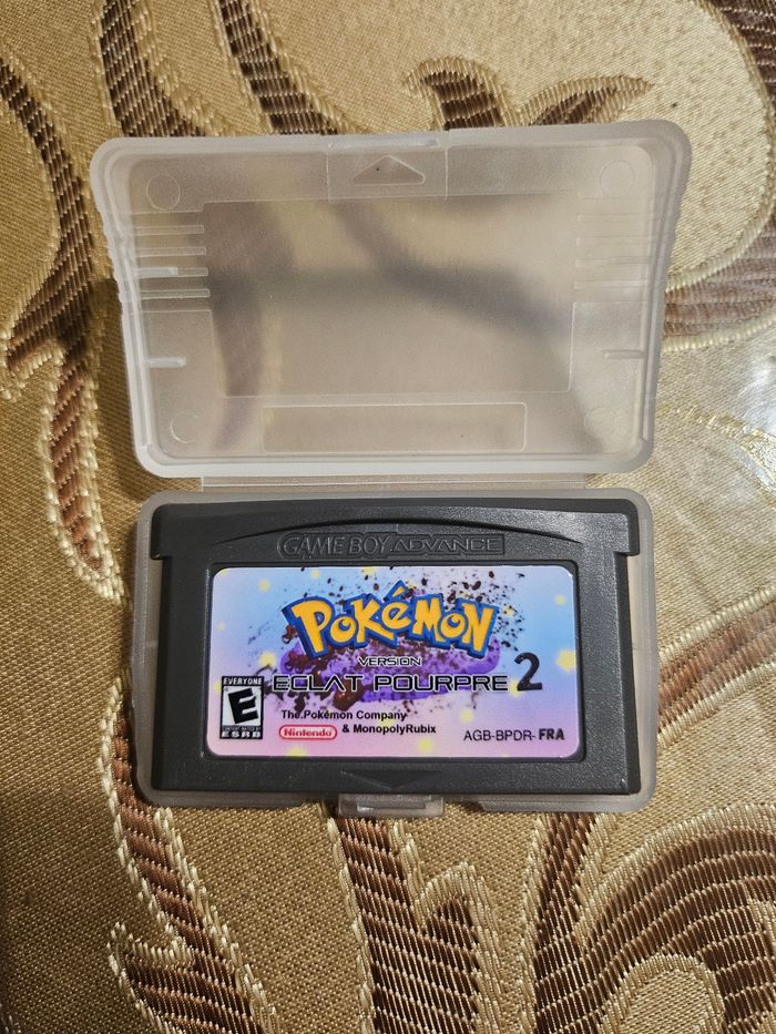 Pokémon Éclat Pourpre V2 Sur Game Boy Advance - Cartouche En Français (FRA)