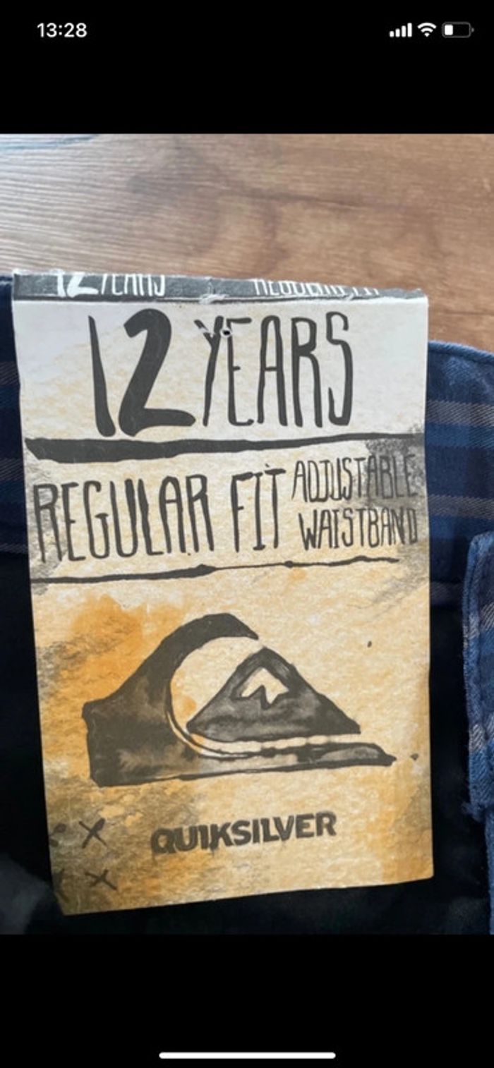 Short QuickSilver 12 ans - photo numéro 4