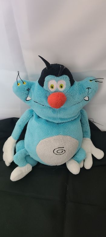 Peluche chat LANSAY Oggy et les cafards