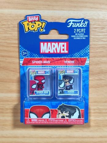 Pack De 2 Bitty Pop! MARVEL - Spider-Man & Venom