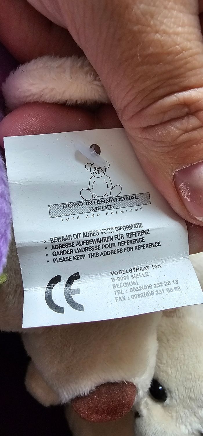 Peluche maman bébé ours neuf - photo numéro 6