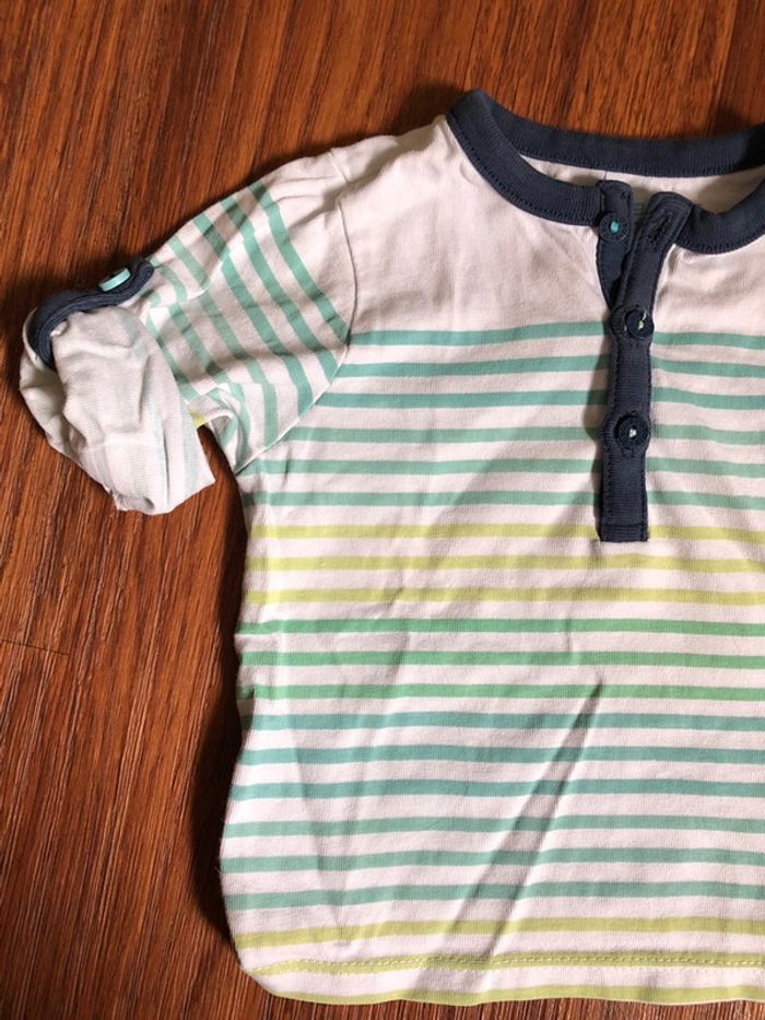 Pull léger rayé 6 mois - photo numéro 2