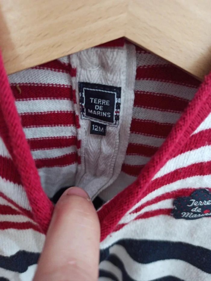 Robe terre de Marine 12 mois tbe - photo numéro 3