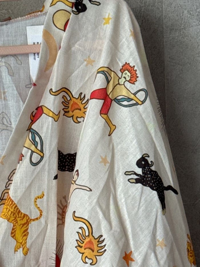 Robe courte cache cœur à motif t 38 - photo numéro 5