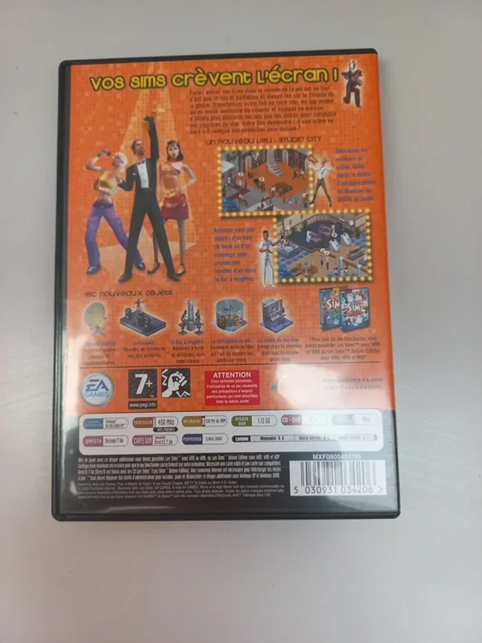 Cd-rom pc Les Sims superstar - photo numéro 2