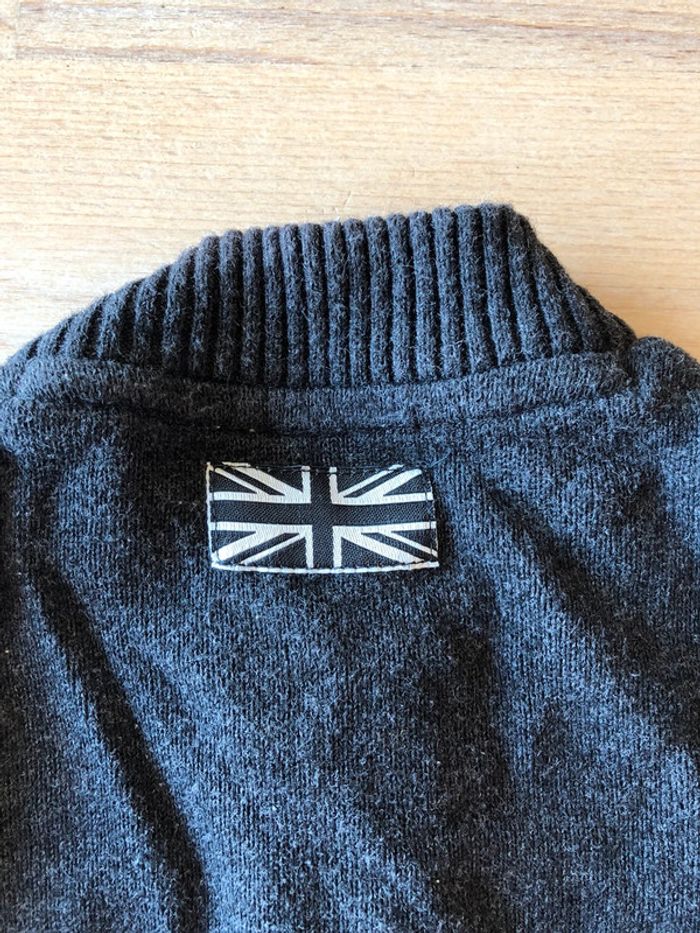 Gilet gris zippé - photo numéro 4