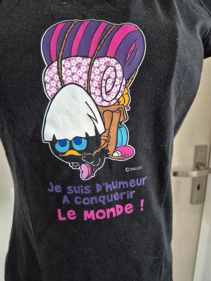 Tee-shirt calimero pur coton 🌸 - photo numéro 3