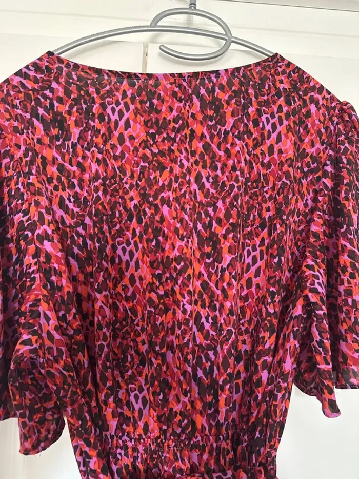 Robe ceinturée imprimée - photo numéro 5