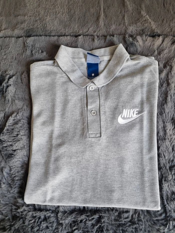 Polo manches courtes Nike Gris, S Hommes