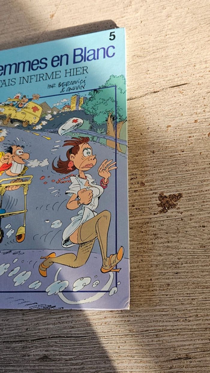 BD Dupuis Les Femmes en Blanc, n°5 J étais infirme hier, bon état - photo numéro 3