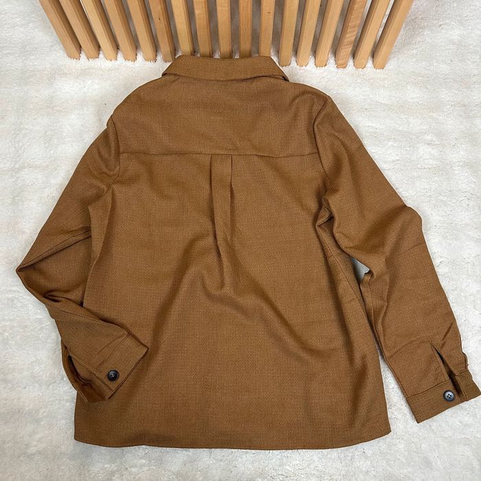 Surchemise élégante Lili & Lala Taille M couleur Camel - photo numéro 9