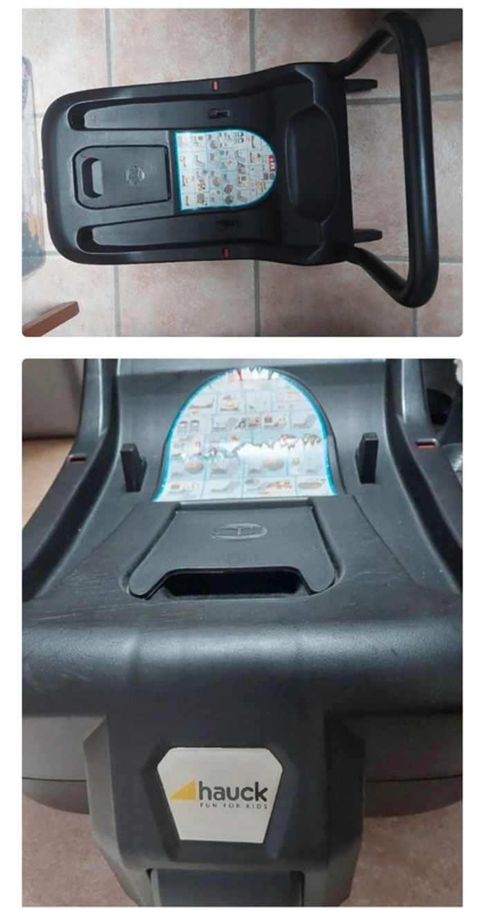 Poussette hauck 3 en 1 + base isofix - photo numéro 4