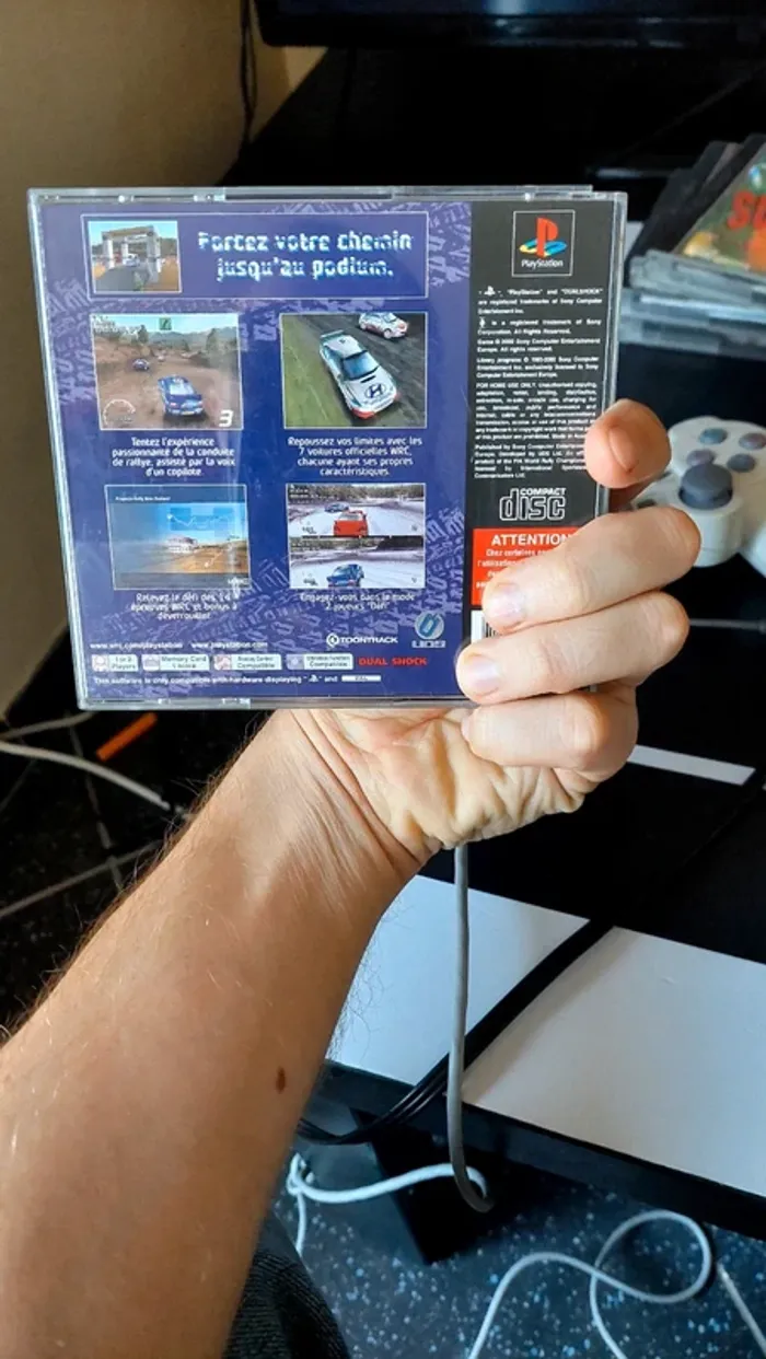 Wrc w2c arcade ps1 complet - photo numéro 2